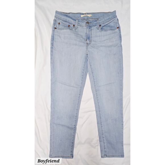 Women's Levi's 887 Stellar Stretch Boyfriend Relaxed Fit Tapered  Size W27xL27 - Picture 2 of 6
